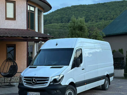 Мерседес Sprinter 2014 у Тячеве на Automoto.ua Білий Мерседес Sprinter, об'ємом двигуна 2.1 л та пробігом 448 тис. км за 16000 $, фото 1 на Automoto.ua