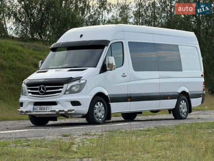 Мерседес Sprinter 2014 в Ковель на Automoto.ua Белый Мерседес Sprinter, объемом двигателя 2.2 л и пробегом 365 тыс. км за 24000 $, фото 1 на Automoto.ua