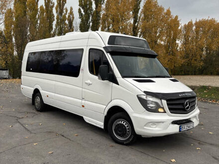 Белый Мерседес Sprinter, объемом двигателя 2.14 л и пробегом 473 тыс. км за 29500 $, фото 1 на Automoto.ua