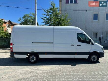 Белый Мерседес Sprinter, объемом двигателя 2.14 л и пробегом 285 тыс. км за 18000 $, фото 1 на Automoto.ua