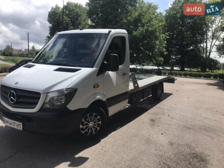 Мерседес Sprinter 2014 у Житомирі на Automoto.ua Білий Мерседес Sprinter, об'ємом двигуна 2.2 л та пробігом 260 тис. км за 18200 $, фото 1 на Automoto.ua