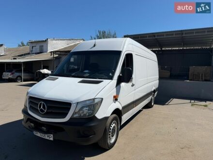 Белый Мерседес Sprinter, объемом двигателя 2.15 л и пробегом 345 тыс. км за 16500 $, фото 1 на Automoto.ua