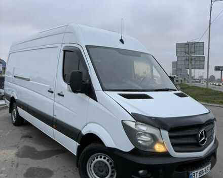 Белый Мерседес Sprinter, объемом двигателя 2.99 л и пробегом 243 тыс. км за 21000 $, фото 1 на Automoto.ua