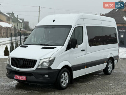 Белый Мерседес Sprinter, объемом двигателя 2.2 л и пробегом 230 тыс. км за 21500 $, фото 1 на Automoto.ua