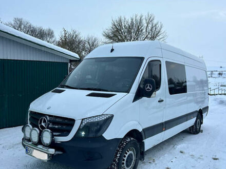 Белый Мерседес Sprinter, объемом двигателя 2.2 л и пробегом 363 тыс. км за 16000 $, фото 1 на Automoto.ua