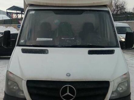 Белый Мерседес Sprinter, объемом двигателя 2.14 л и пробегом 373 тыс. км за 19000 $, фото 1 на Automoto.ua
