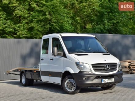 Білий Мерседес Sprinter, об'ємом двигуна 2.1 л та пробігом 208 тис. км за 31950 $, фото 1 на Automoto.ua
