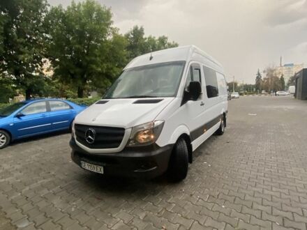 Белый Мерседес Sprinter, объемом двигателя 2.2 л и пробегом 248 тыс. км за 23200 $, фото 1 на Automoto.ua
