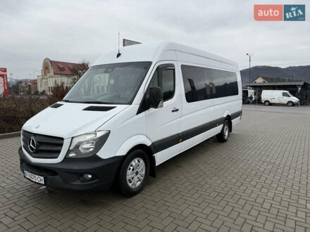 Белый Мерседес Sprinter, объемом двигателя 2.2 л и пробегом 390 тыс. км за 25500 $, фото 1 на Automoto.ua