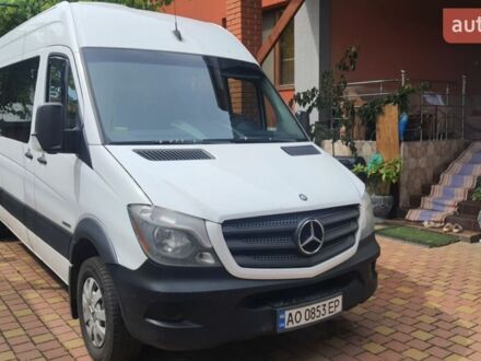 Белый Мерседес Sprinter, объемом двигателя 2.14 л и пробегом 618 тыс. км за 20500 $, фото 1 на Automoto.ua
