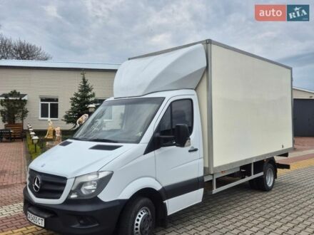 Белый Мерседес Sprinter, объемом двигателя 2.2 л и пробегом 125 тыс. км за 25300 $, фото 1 на Automoto.ua