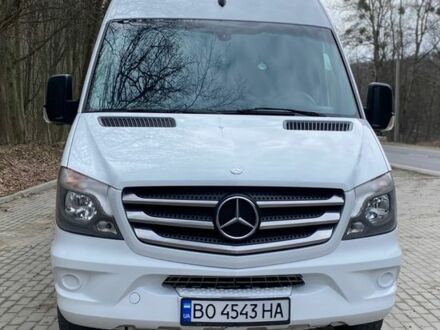 Белый Мерседес Sprinter, объемом двигателя 2.14 л и пробегом 450 тыс. км за 18200 $, фото 1 на Automoto.ua