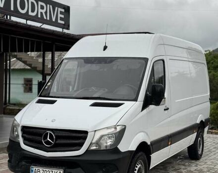 Белый Мерседес Sprinter, объемом двигателя 2.14 л и пробегом 380 тыс. км за 13000 $, фото 1 на Automoto.ua