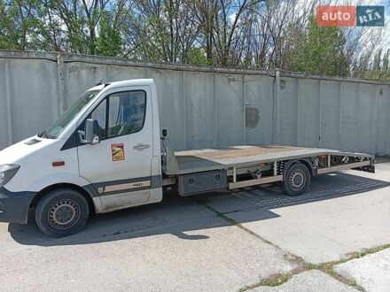 Белый Мерседес Sprinter, объемом двигателя 2.14 л и пробегом 269 тыс. км за 21500 $, фото 1 на Automoto.ua