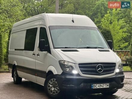 Белый Мерседес Sprinter, объемом двигателя 2.14 л и пробегом 436 тыс. км за 20500 $, фото 1 на Automoto.ua