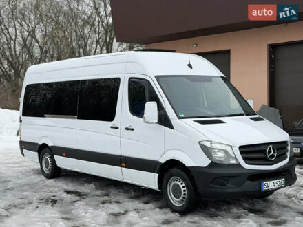 Белый Мерседес Sprinter, объемом двигателя 2.1 л и пробегом 252 тыс. км за 29300 $, фото 1 на Automoto.ua