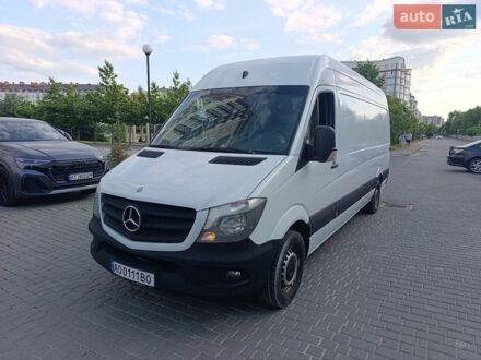 Белый Мерседес Sprinter, объемом двигателя 2.14 л и пробегом 70 тыс. км за 15400 $, фото 1 на Automoto.ua