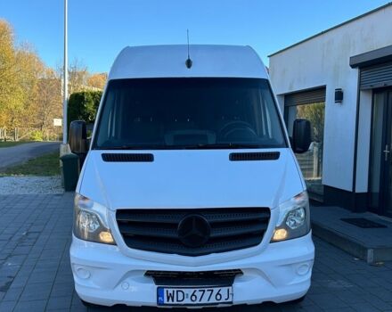 Белый Мерседес Sprinter, объемом двигателя 2.2 л и пробегом 285 тыс. км за 9200 $, фото 1 на Automoto.ua