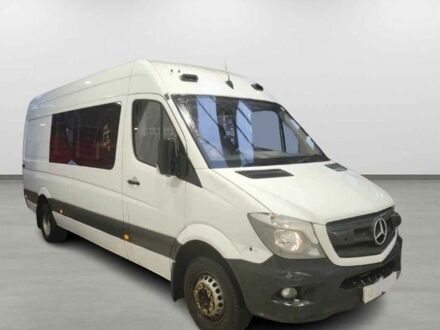 Белый Мерседес Sprinter, объемом двигателя 3 л и пробегом 58 тыс. км за 14233 $, фото 1 на Automoto.ua