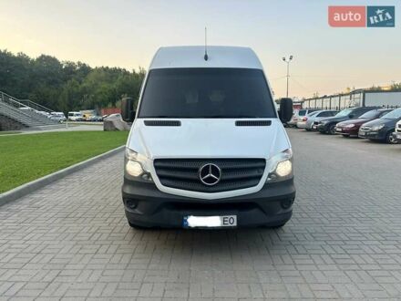 Белый Мерседес Sprinter, объемом двигателя 2.2 л и пробегом 390 тыс. км за 21000 $, фото 1 на Automoto.ua