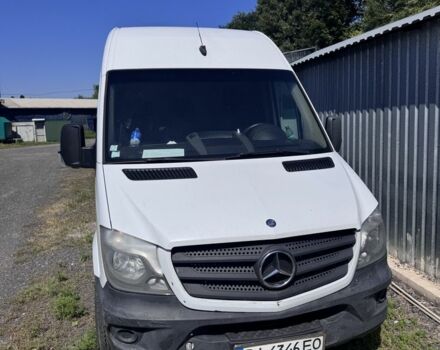 Белый Мерседес Sprinter, объемом двигателя 2.2 л и пробегом 372 тыс. км за 6999 $, фото 1 на Automoto.ua