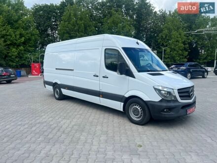 Белый Мерседес Sprinter, объемом двигателя 3 л и пробегом 259 тыс. км за 26500 $, фото 1 на Automoto.ua