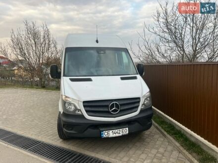 Белый Мерседес Sprinter, объемом двигателя 2.2 л и пробегом 365 тыс. км за 19200 $, фото 1 на Automoto.ua