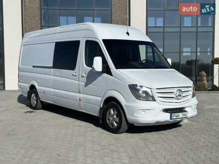 Білий Мерседес Sprinter, об'ємом двигуна 3 л та пробігом 221 тис. км за 26999 $, фото 1 на Automoto.ua