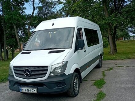 Белый Мерседес Sprinter, объемом двигателя 2.1 л и пробегом 177 тыс. км за 24000 $, фото 1 на Automoto.ua