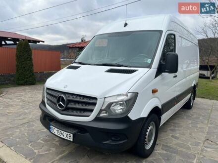 Белый Мерседес Sprinter, объемом двигателя 2.14 л и пробегом 363 тыс. км за 14600 $, фото 1 на Automoto.ua