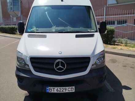 Белый Мерседес Sprinter, объемом двигателя 2.14 л и пробегом 212 тыс. км за 21301 $, фото 1 на Automoto.ua