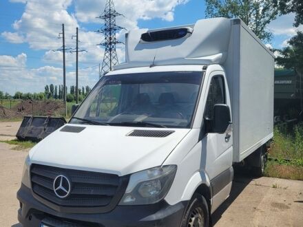 Белый Мерседес Sprinter, объемом двигателя 2.2 л и пробегом 80 тыс. км за 16800 $, фото 1 на Automoto.ua
