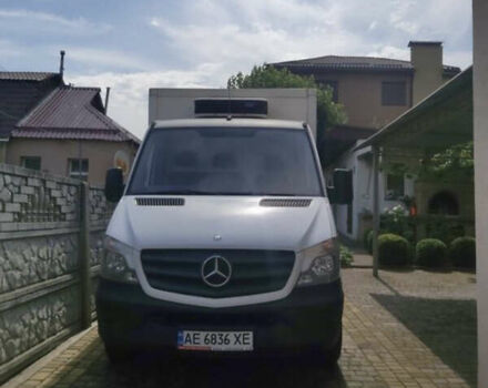 Белый Мерседес Sprinter, объемом двигателя 2.14 л и пробегом 163 тыс. км за 16000 $, фото 1 на Automoto.ua