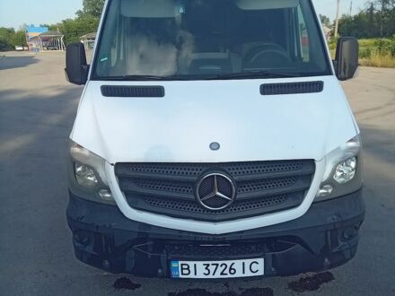 Білий Мерседес Sprinter, об'ємом двигуна 2.1 л та пробігом 380 тис. км за 15000 $, фото 1 на Automoto.ua