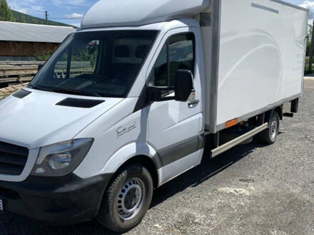 Белый Мерседес Sprinter, объемом двигателя 2.2 л и пробегом 344 тыс. км за 18200 $, фото 1 на Automoto.ua