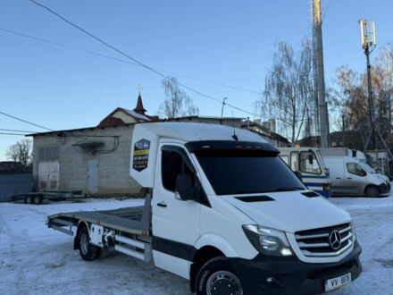 Белый Мерседес Sprinter, объемом двигателя 2.99 л и пробегом 669 тыс. км за 26000 $, фото 1 на Automoto.ua