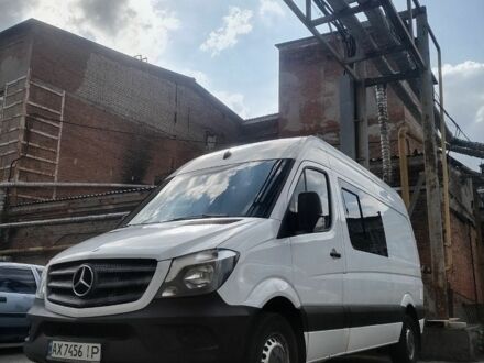 Білий Мерседес Sprinter, об'ємом двигуна 2.14 л та пробігом 319 тис. км за 18000 $, фото 1 на Automoto.ua