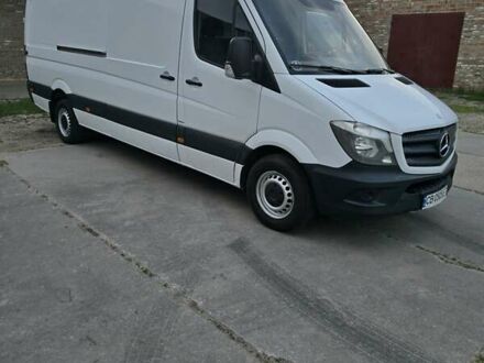 Белый Мерседес Sprinter, объемом двигателя 2.14 л и пробегом 265 тыс. км за 16500 $, фото 1 на Automoto.ua