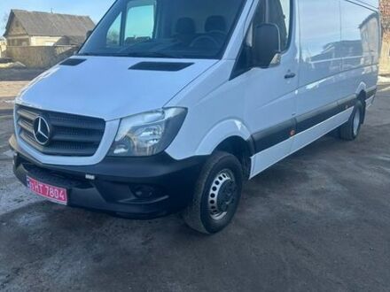 Белый Мерседес Sprinter, объемом двигателя 3 л и пробегом 190 тыс. км за 35400 $, фото 1 на Automoto.ua