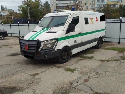 Белый Мерседес Sprinter, объемом двигателя 2.14 л и пробегом 259 тыс. км за 16957 $, фото 1 на Automoto.ua