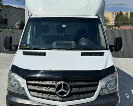 Белый Мерседес Sprinter, объемом двигателя 2.14 л и пробегом 195 тыс. км за 22600 $, фото 1 на Automoto.ua