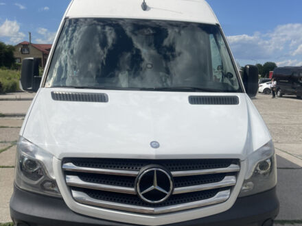 Белый Мерседес Sprinter, объемом двигателя 2.2 л и пробегом 200 тыс. км за 34500 $, фото 1 на Automoto.ua