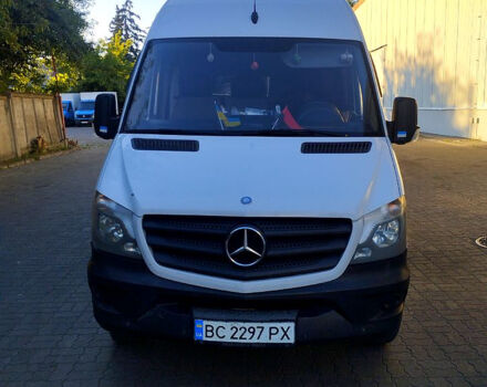 Белый Мерседес Sprinter, объемом двигателя 2.1 л и пробегом 490 тыс. км за 15000 $, фото 1 на Automoto.ua