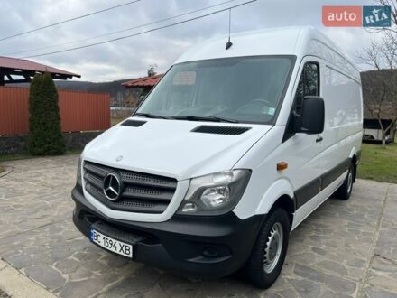Белый Мерседес Sprinter, объемом двигателя 2.14 л и пробегом 363 тыс. км за 14900 $, фото 1 на Automoto.ua