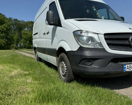 Белый Мерседес Sprinter, объемом двигателя 2.14 л и пробегом 382 тыс. км за 11500 $, фото 1 на Automoto.ua