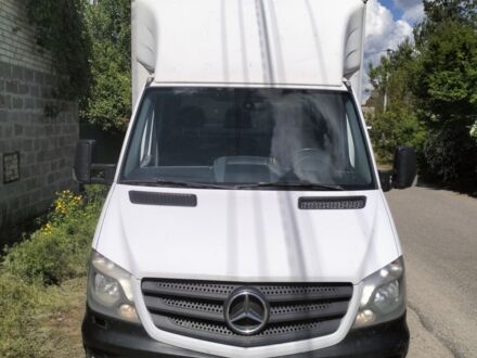 Белый Мерседес Sprinter, объемом двигателя 2.14 л и пробегом 338 тыс. км за 15500 $, фото 1 на Automoto.ua