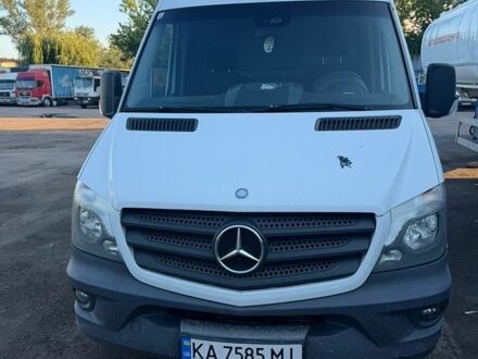Белый Мерседес Sprinter, объемом двигателя 2.14 л и пробегом 300 тыс. км за 14500 $, фото 1 на Automoto.ua