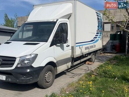 Белый Мерседес Sprinter, объемом двигателя 2.14 л и пробегом 506 тыс. км за 9000 $, фото 1 на Automoto.ua
