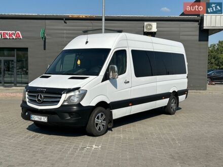 Белый Мерседес Sprinter, объемом двигателя 3 л и пробегом 615 тыс. км за 16900 $, фото 1 на Automoto.ua