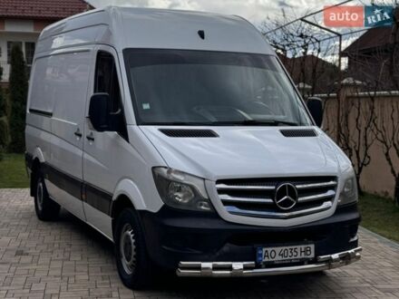 Білий Мерседес Sprinter, об'ємом двигуна 2.14 л та пробігом 329 тис. км за 16100 $, фото 1 на Automoto.ua